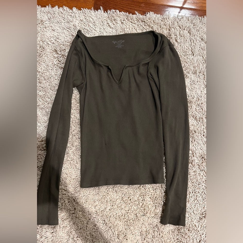 green brandy melville top